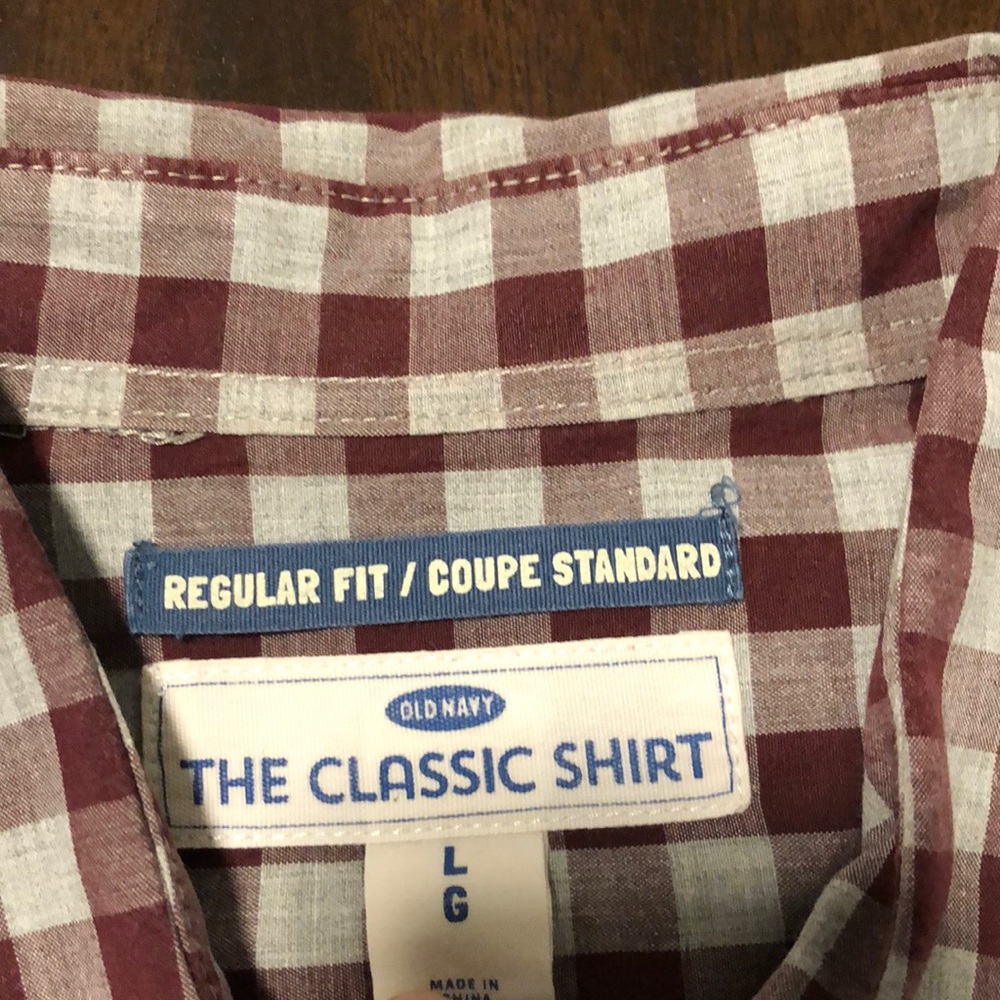 Set Of 2 Old Navy Button Up Large - image 8